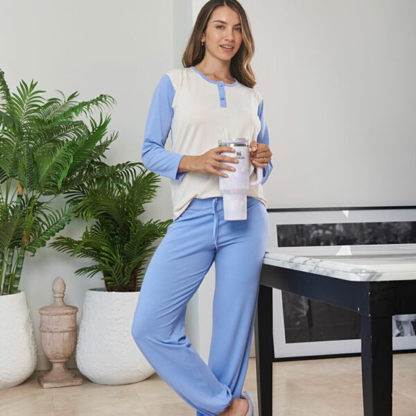 JAIA color celeste y blanco - Image 3